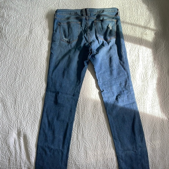 JUST BLACK straight leg jeans. Size 31. Worn a handful of times - Picture 2 of 2